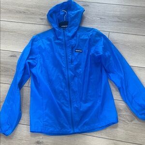 Patagonia Blue Windbreaker Jacket